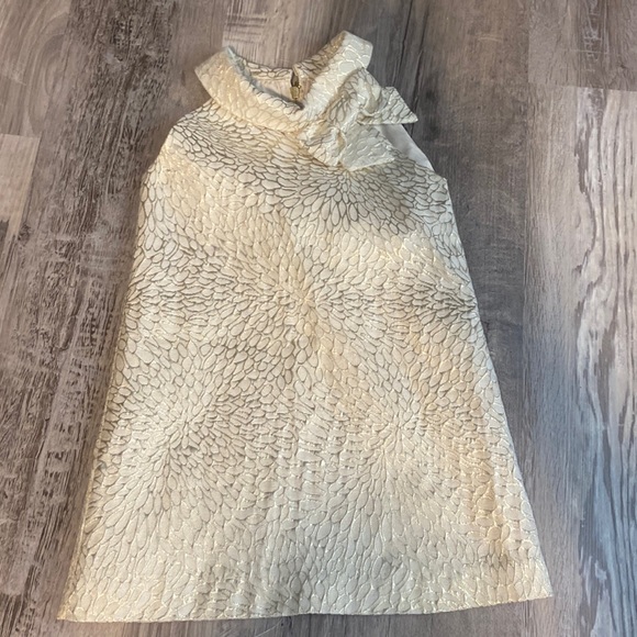 Other - ABS Kids 4t formal gold and cream dress
